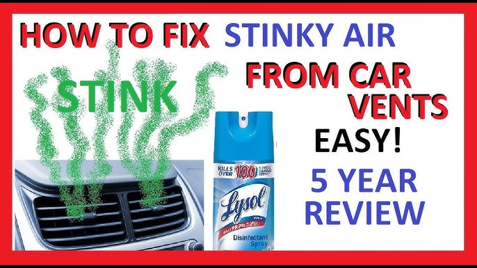 Clean Air Duct Treatment - How to chemically neutralize odors in your car 