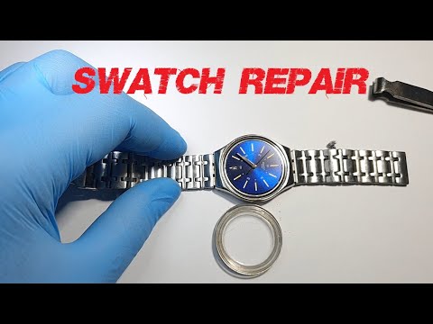 How to disassemble and repair a Swatch