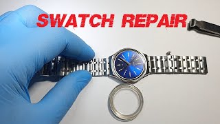 How to disassemble and repair a Swatch