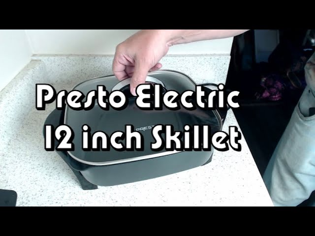 Presto Foldaway Non-Stick Electric Skillet 06857 Unboxing: A Real