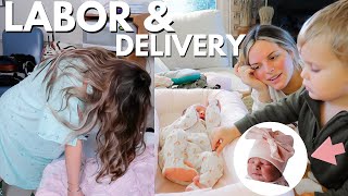 LABOR AND DELIVERY VLOG! Welcoming Baby Girl | Casey Holmes Vlogs