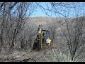 Creating a firebreak and access road for Peyote Way