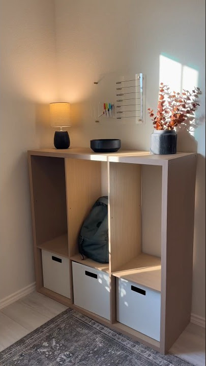 Build a backpack cubby for my kids. Idea from @angiebecker on TT💞 #backpackcubby #backpackstorage