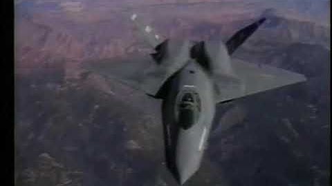 Northrop YF-23 test flights