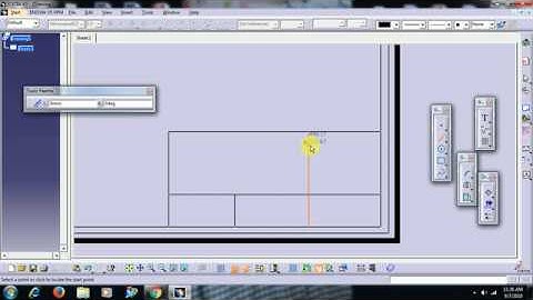 CATIA V5 - DRAFTING - CREATE OWN FRAME & TITLE BLOCK