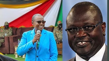 caa Hon Angelina Teny yiɛn rɛy wec kä Juba kɛɛl kɛnɛ Dr riek machar Nuer TV