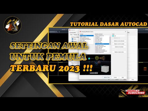 AUTOCAD - SETTINGAN