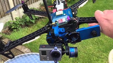 TBS Discovery Tarot brushless gimbal mount 3D printed V2  for Disco with Core fitted