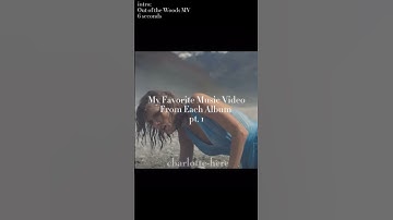 My favorite music videos from each album #shorts #viral #trend #taylorswift #fyp #swifties #taytay