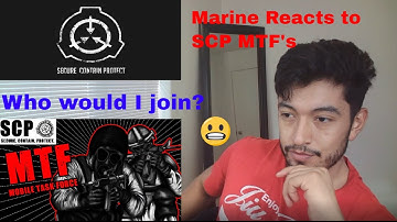 Marine Reacts to SCP Mobile Task Forces  (By SCP ILLUSTRATED)