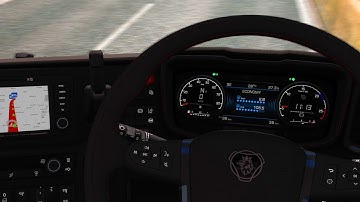 ETS2 Mod Scania S Dashboard Computer v1.5  [ETS2 1.37]
