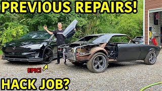Rebuilding A Wrecked 1967 Chevrolet Camaro SS Part 8