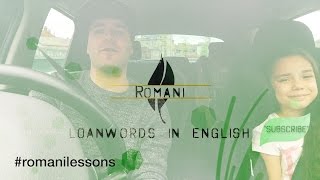 Romani loanwords in English