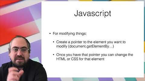 Programming User Interfaces - Intro to Javascript