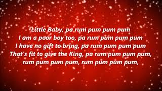 The Little Drummer Boy Lyrics