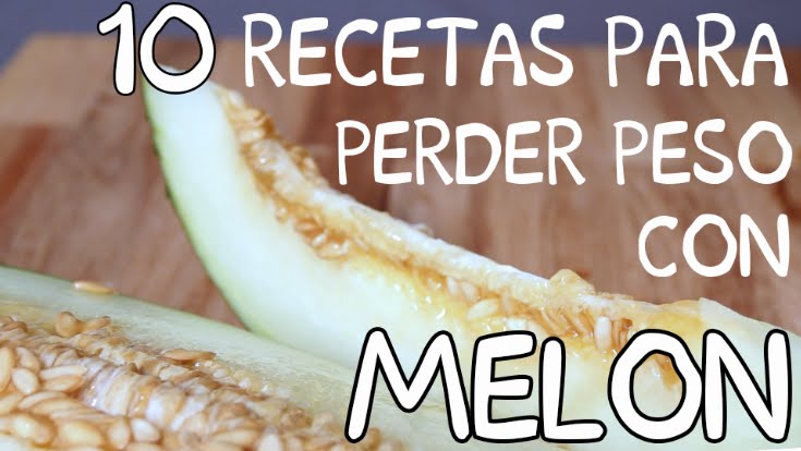 Melon para adelgazar dieta con