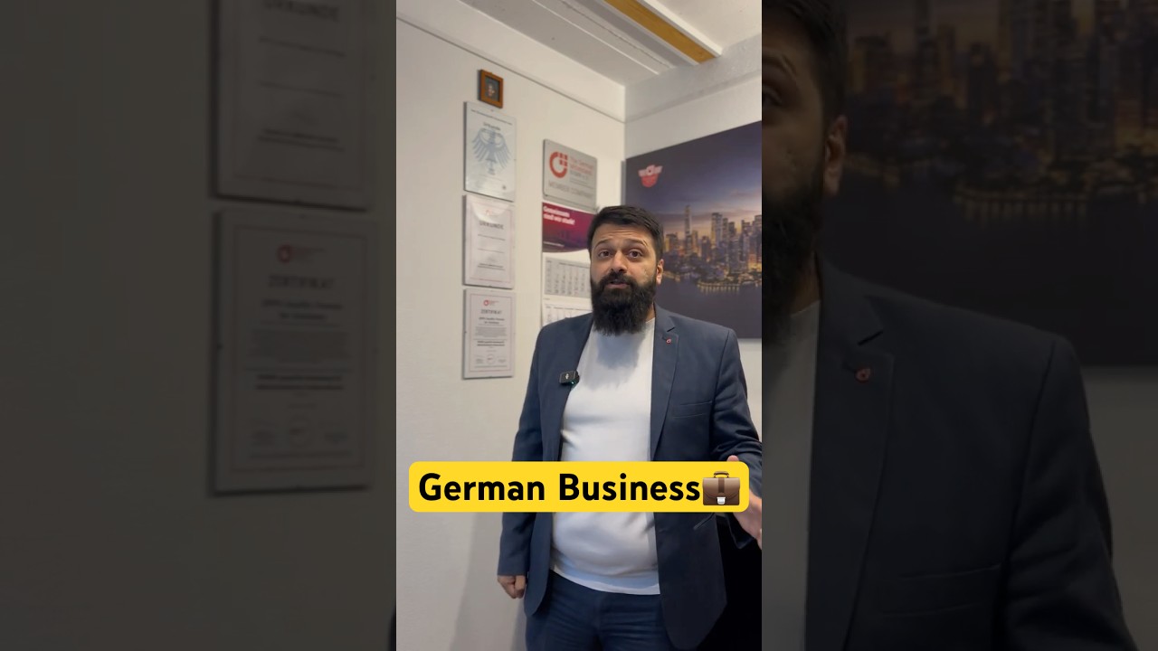German Business 😎 I Joined Germany’s Top SME Network — BVMW | With Reza Abdi