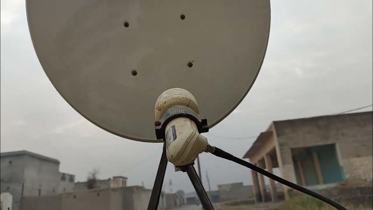 How To Set Nilesat Satellite 7W Dish Setting on 2 feet dish antenna