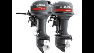 Подготовка лодочного мотора Yamaha 40 к сезону