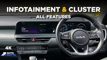Kia Seltos Infotainment & Cluster Walkthrough - All Features | Media Screen | AutoMatta