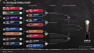 CFB 25 Boise State Dynasty Mode S9 Ep 148 Playoffs Rd 2