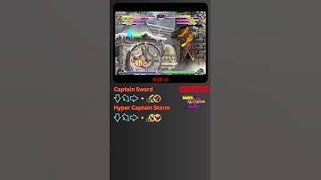 MvC2 - Captain Commando  Move List