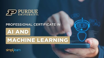 Professional Certificate in AI and Machine Learning | AI and Machine Learning Certification