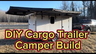 DIY Cargo Trailer Camper Build