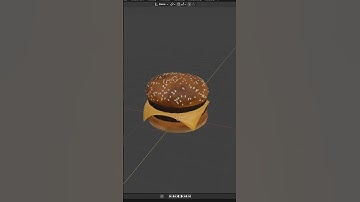 how to make a melted cheese#3d#blender#beginners#shorts#hamburger#tutorial#trending#creativeblender