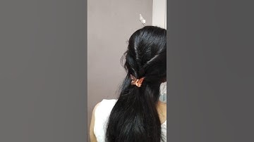 butterfly hairstyle #trendingshorts #shorts #ytshorts #viral #video #viralvideo #yt #hair #easy