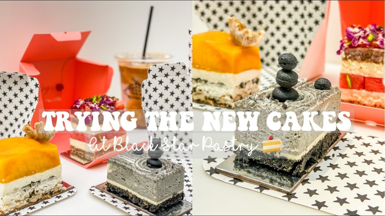 TRYING BLACK STAR PASTRY’S NEW CAKE RANGE ✨ | Melbourne dessert shop |