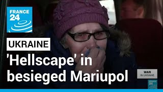 Celebrity 'Hellscape' in besieged Mariupol where 100,000 trapped • FRANCE 24 English Profile