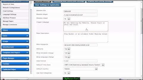 How to install clipbucket Part-2