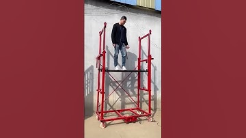 Electric Lift - Good Tools Can Increase Work Efficiency #Tools #Machinery #Efficiency #Construction