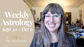 Starting Fresh with New Moon Solar Eclipse in Libra & Venus-Saturn: Weekly Astrology Sept 30 – Oct 6
