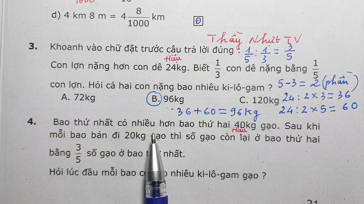 Đáp án 36 de on luyện toán 5 tập 2 năm 2024