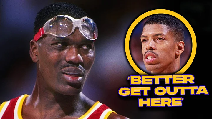 When Hakeem Olajuwon Was Ready To Lay Hands On Kevin Johnson 👀