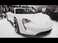 Porsche at the iaa 2015 design of the concept study mission e