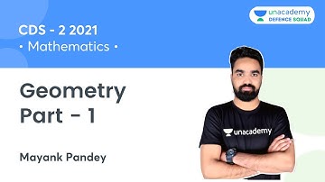 Geometry | Part - 1 | Marathon Session | Maths | Target CDS 2 2021 | Mayank Sir