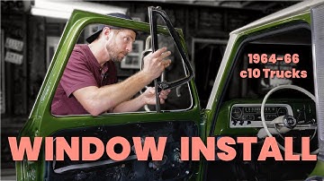 How to Install Vent Windows & Window Glass on a 1964-66 C10 Truck (Chevy/GMC)