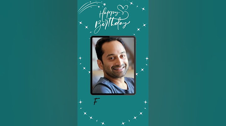 Fahadh Faasil birthday whatsapp status - happy birthday fahadh faasil #shortsfeed #fahadhfaasil
