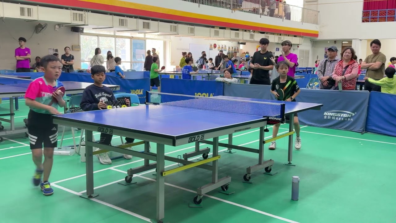 北勢國小桌球獎金賽冠軍賽-5決勝局（115.2.28）