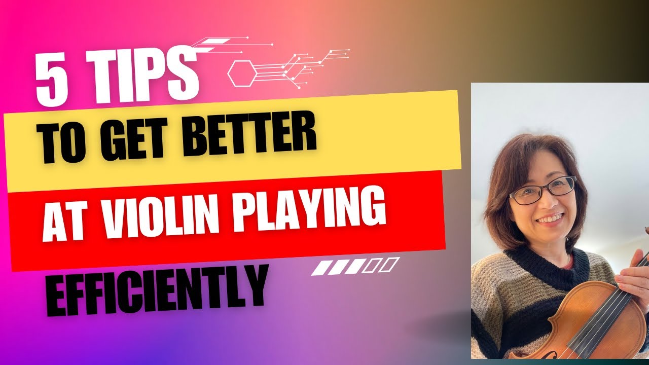 5 tips to get better at violin playing - YouTube
