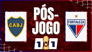 🏆 KERVIN BROCA NA BOMBONERA! PÓS-JOGO: BOCA JUNIORS 1x1 FORTALEZA | SULAMERICANA 2024