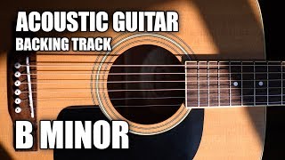 Acoustic Guitar Backing Track In Bm chords
