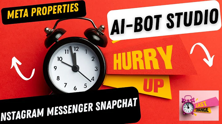 Last Day to get AiBot Studio for Meta Properties | Facebook Messenger Instagram What's