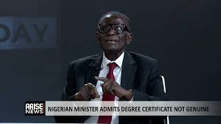 Nigerian Minister Admits Degree Certificate Not Genuine - Dayo Sobowale