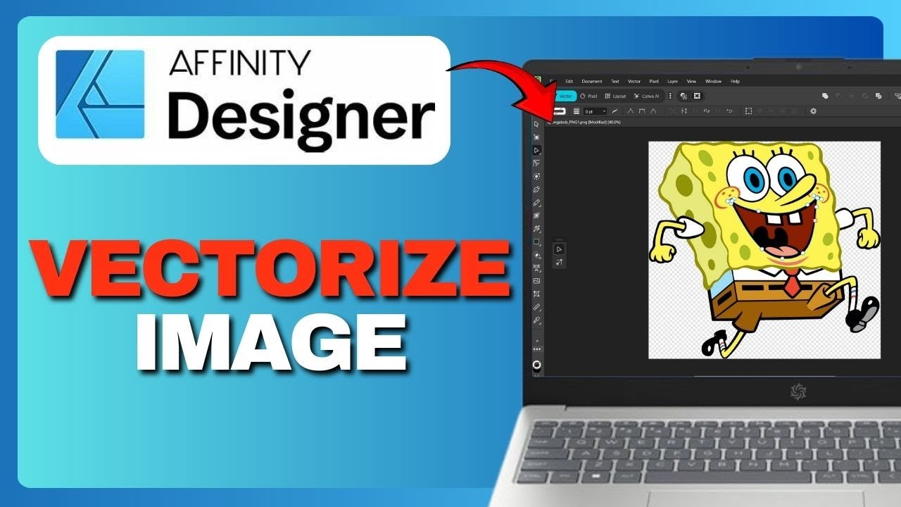 How To Vectorize An Image In Affinity Designer (Full Guide) 2026!