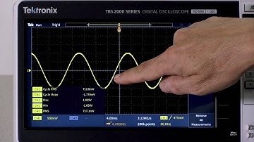 How to Use Oscilloscope Mean, RMS, and Area Measurements (Part 6)
