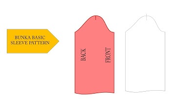BUNKA BASIC SLEEVE PATTERN